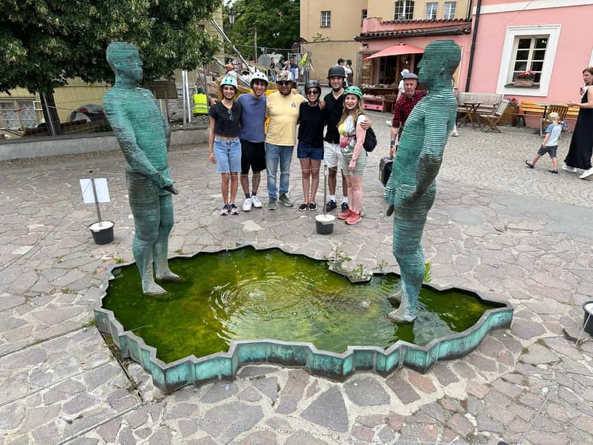 Prague Old Town: Guided Tour on eScooters - Wenceslas Square and Estates Theater: a change of mood