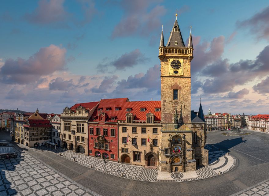 Prague: Old Town Hall Tower Entry Ticket - The astronomical clock: look from outside, then see it from above