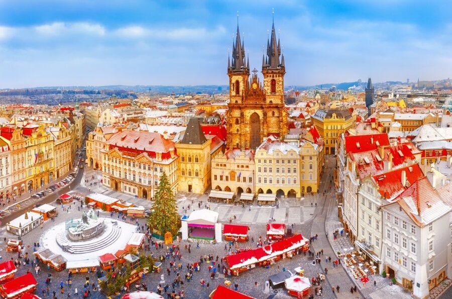 Prague: Old Town Highlights Private Guided Walking Tour - The Church of Our Lady before Týn: organs, tombs, and timed entry reality