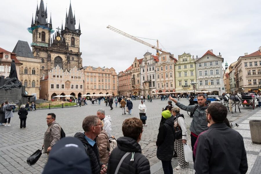 Prague: Old Town, Jewish Quarter & Astro Clock Walking Tour - Charles Bridge at the end: finish strong and keep exploring