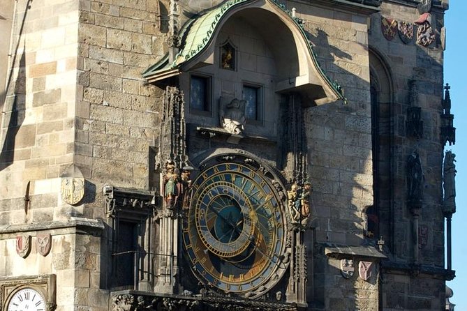Prague Old Town New Town and Jewish Quarter Morning Tour - Lucerna Arcade and the upside-down horse by David Černý
