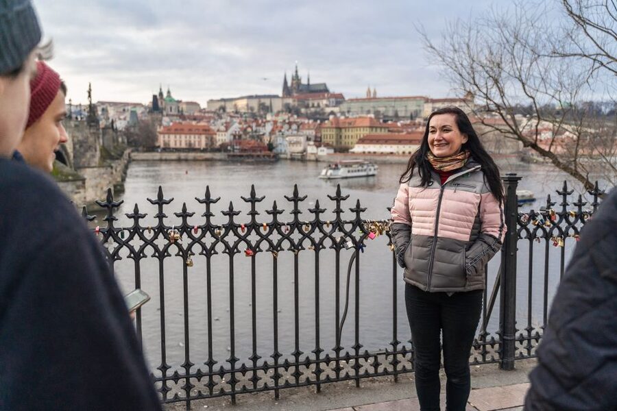 Prague: Old Town Private Walking Tour with Hotel Pickup - Rudolfinum and the walk toward Charles Bridge