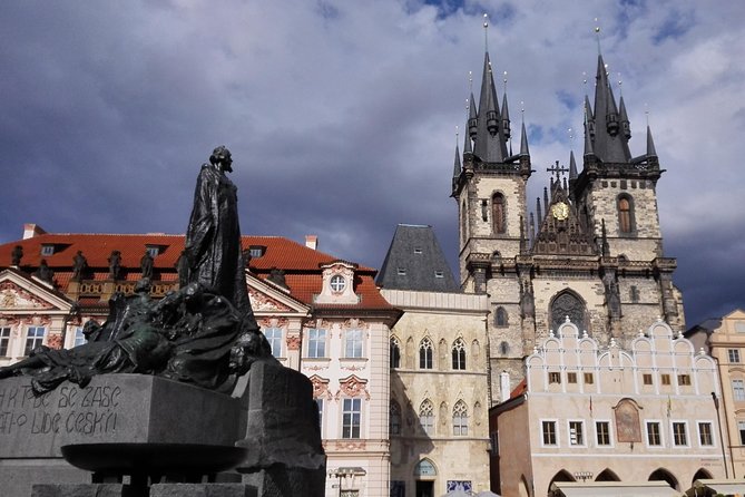 Prague Old Town Tour with a Classical Concert - Republic Square: Powder Tower, Municipal House, and Banking-Era Grandeur