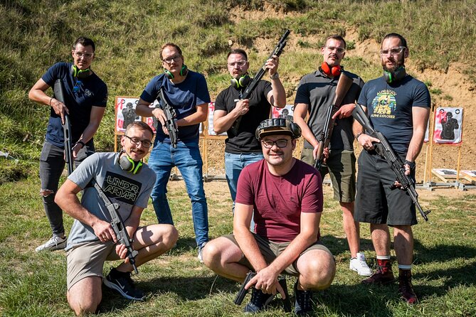 Prague: Outdoor shooting experience 3 to 10 guns + BUS Transfer - What guns you might shoot: AK-47, AR-15, Dragunov-style and more