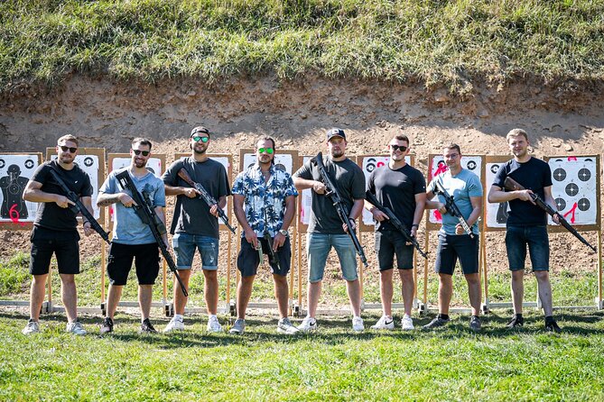 Prague: Outdoor shooting experience 3 to 10 guns + BUS Transfer - The 3-to-10 guns format: how to choose your level of fun