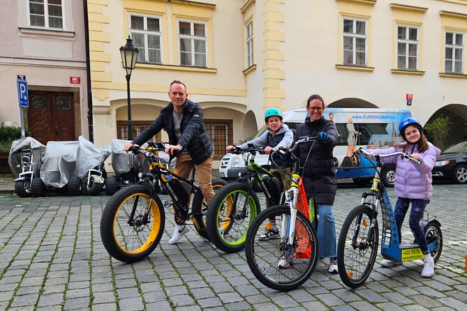 Prague Panoramic Views e-bike and e-Scooter guided Tour - Key Points You’ll Care About