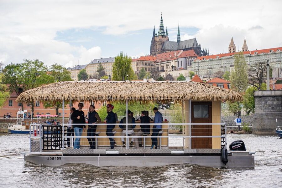 Prague: Party Tiki Boat Sightseeing Cruise with Drinks - Views from the water: what you’ll actually get in photos
