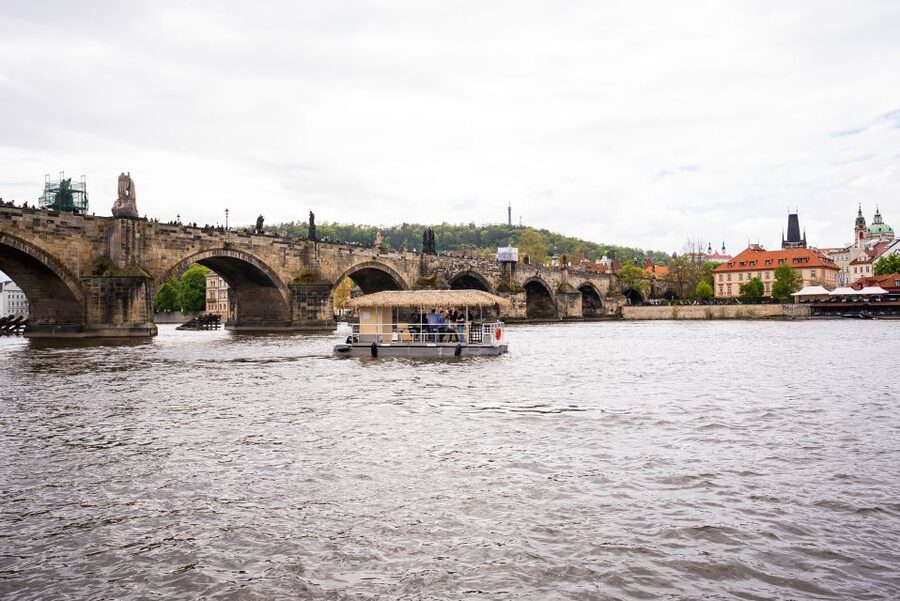Prague: Party Tiki Boat Sightseeing Cruise with Drinks - Price and value: $518 per group (up to 11) and when it’s a smart deal