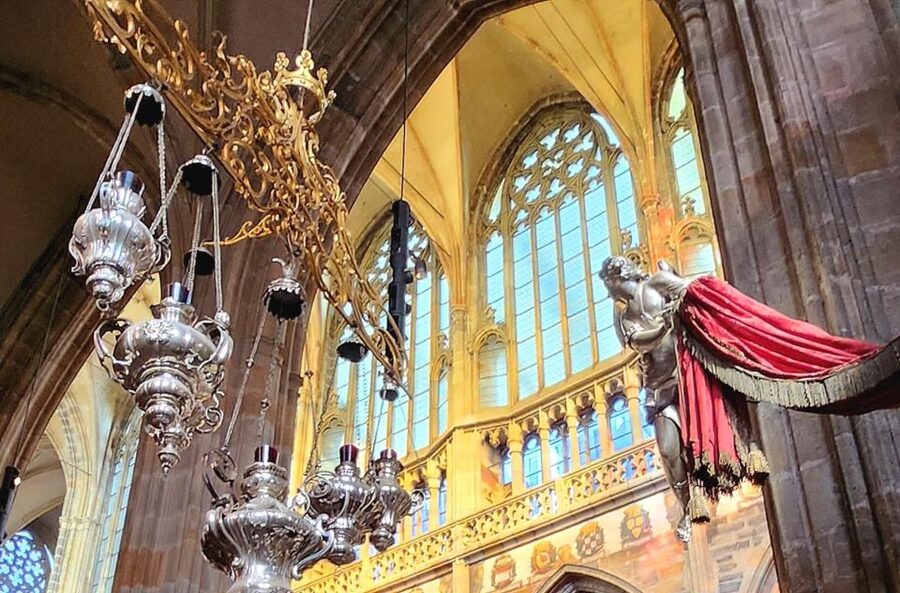 Prague: Prague Castle Private Walking Tour - St. George’s Basilica: early medieval charm after the cathedral