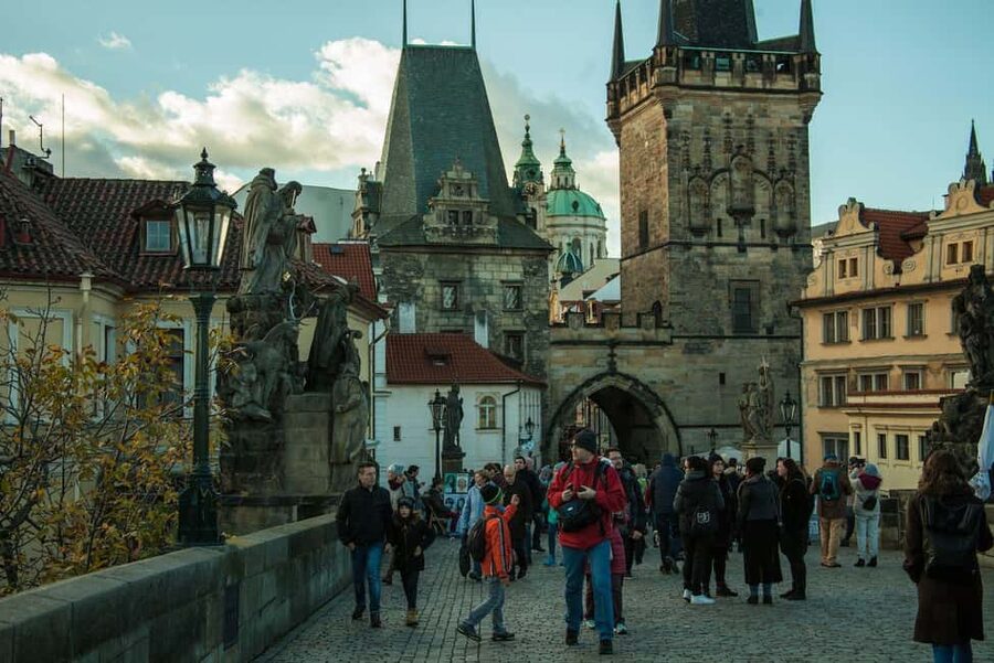 Prague: Prague Castle Walking Tour with Golden Lane in German - Prague Castle by Tram: Why This Route Feels Easier