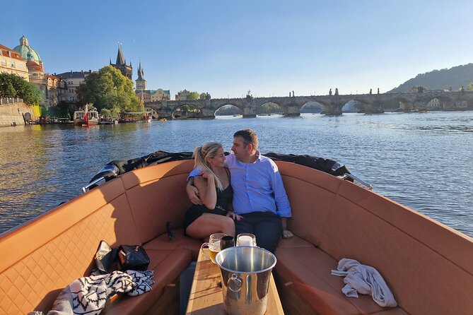 Prague Private Boat Tour - Czech sparkling wine, blankets, and stereo music on request