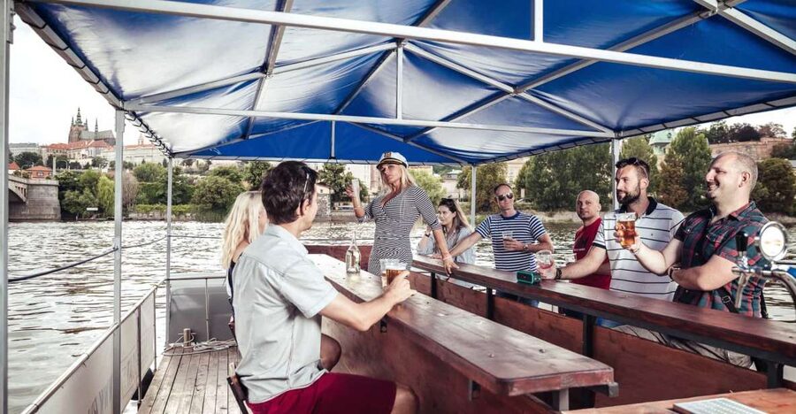 Prague: Private Cycle Boat River Tour with Beer or Prosecco - Key things to know before you go