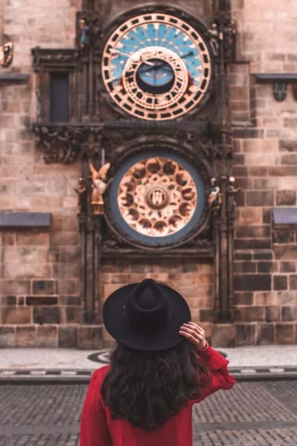Prague: Private Professional Photoshoot with Edited Photos - Prague Astronomical Clock Stop: Great Backgrounds, Busy Foot Traffic