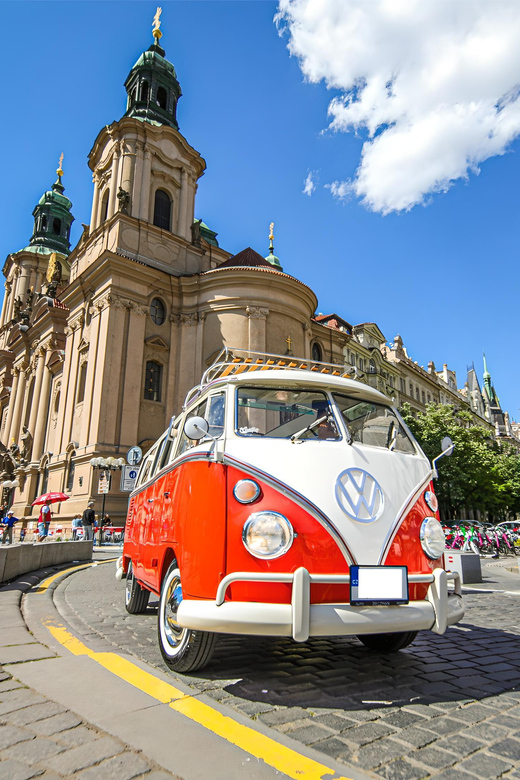 Prague: Private Sightseeing Tour in original VW Samba bus - Photo stops in Prague: how to get the best results fast