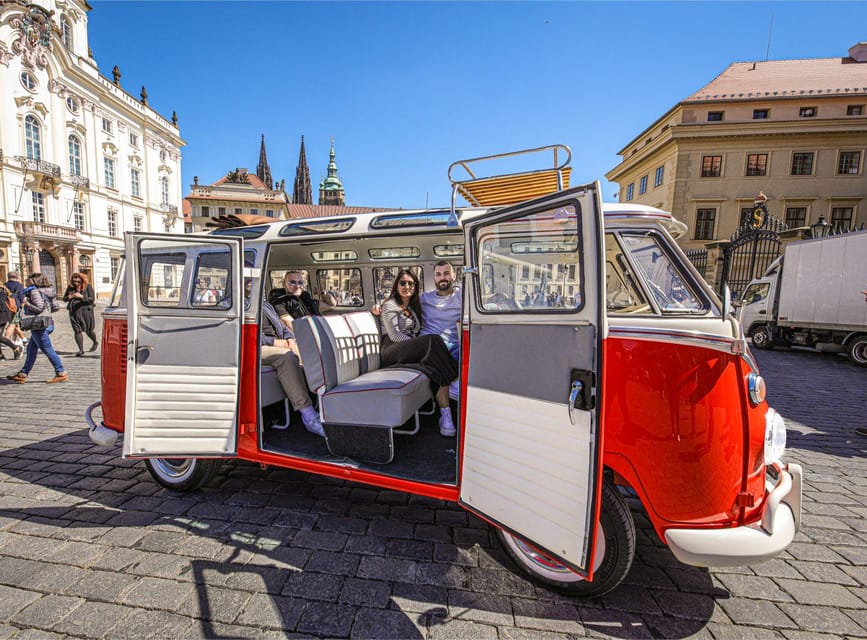 Prague: Private Sightseeing Tour in original VW Samba bus - What the short duration really means for your itinerary