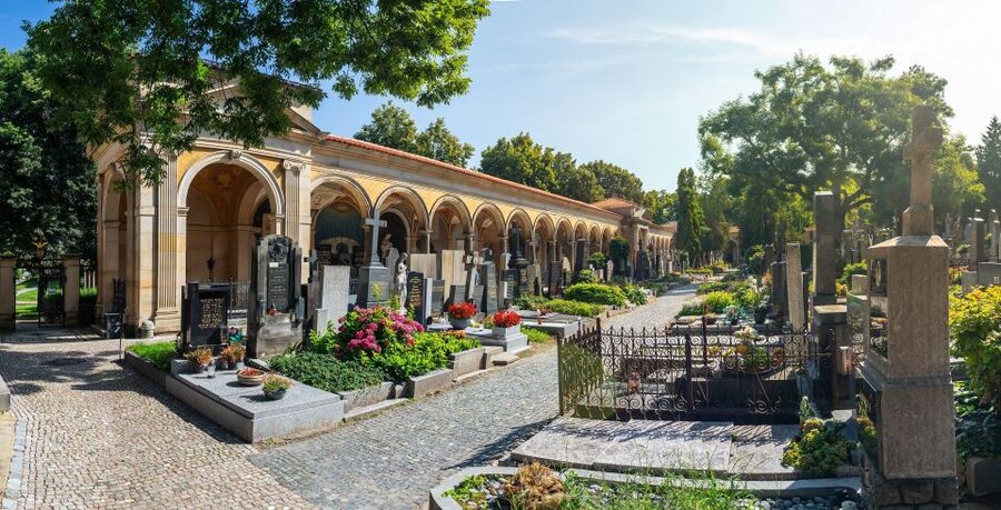 Prague: Private tour to the historic fortress of Vyšehrad - The Cemetery of Vyšehrad: Where Czech Composers Have Their Final Address