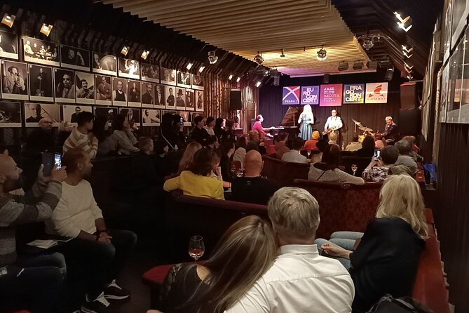 Prague Reduta Jazz Club with Concert Ticket - VIP vs. standard seats: what front-row really changes