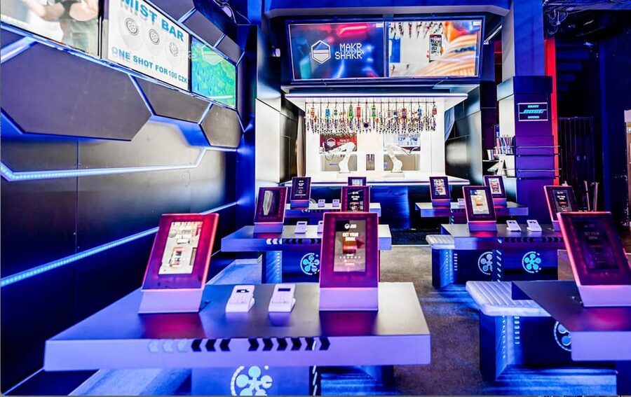 Prague: Robotic Bar Entry with a Drink Included - Picking Your Cocktail: Paper Menu vs. Screens