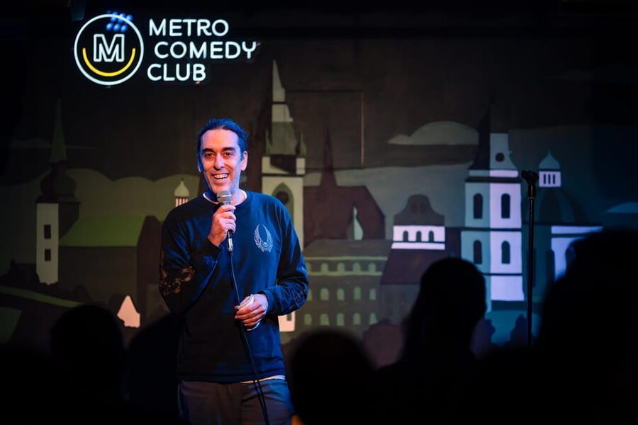 Prague: Saturday Stand-Up Comedy Night in English - Metro Comedy Club: English Stand-Up Right by Charles Bridge