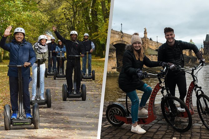 Prague Segway & E-Scooter Grand City Tour - Meeting at Na Poříčí: how the start actually works