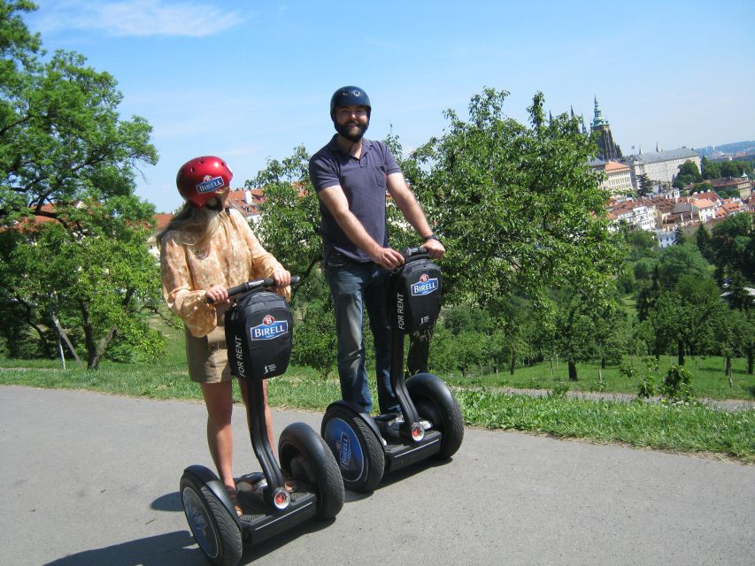 Prague: Segway Sightseeing Live-Guided Tour - Prague Castle Views and Strahov Stadium From the Segway Route