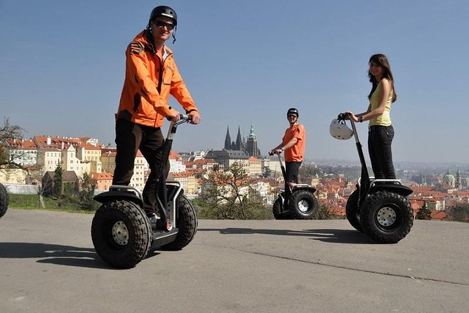 Prague Segway Tour with A Local Guide & Hotel Pick Up - Stop 2: Park Ladronka—slow down and let the Segway do the work
