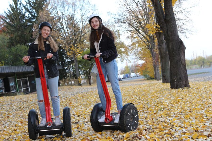 Prague Segway Tour with Oldest Monasteries and Free Taxi - Getting There: Free Taxi, Meeting Point, and the Start Hill