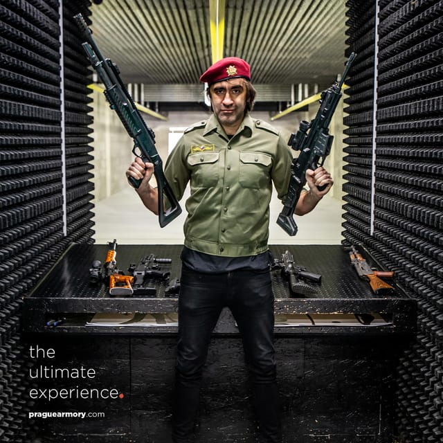 Prague: Shooting Range Experience - Public transport and finding the entrance without stress