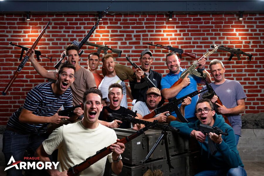 Prague: Shooting Range Experience - Getting started: how the experience begins on the day