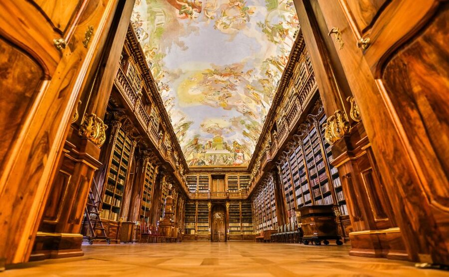 Prague: Skip-the-line Strahov Monastery and Library Tour - The Basilica of the Assumption of Our Lady: Baroque frescoes and calm altars