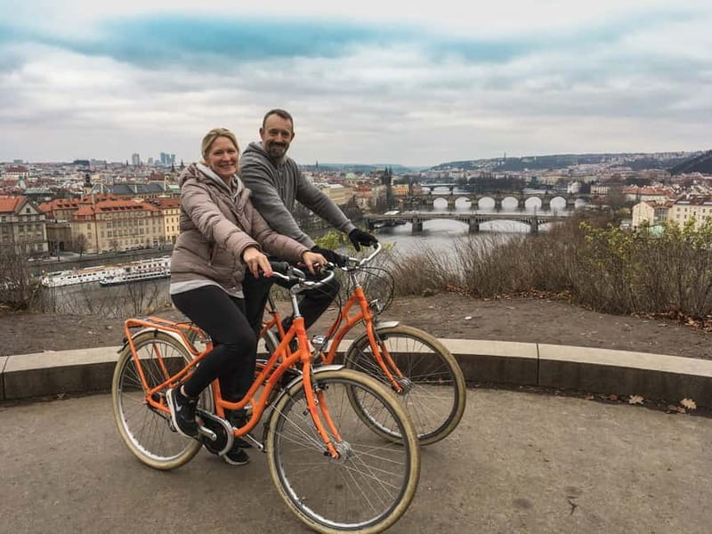 Prague: Small Group or Private Bike City Tour - Prague Castle Area Without the Full-Day Commitment
