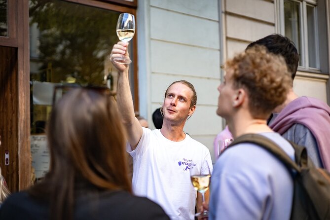 Prague Snack & Stroll: Private Food Tour with Your Local Buddy - VNITROBLOCK: a former factory with food, culture, and a distillery