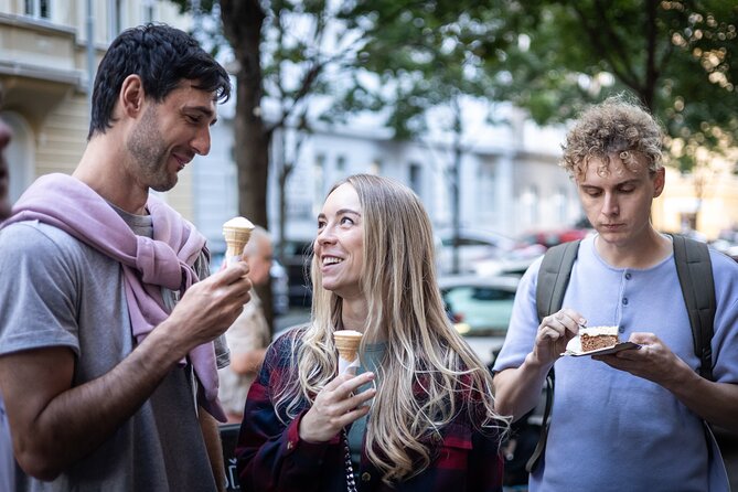 Prague Snack & Stroll: Private Food Tour with Your Local Buddy - Štvanická lávka: the walk includes a modern river moment