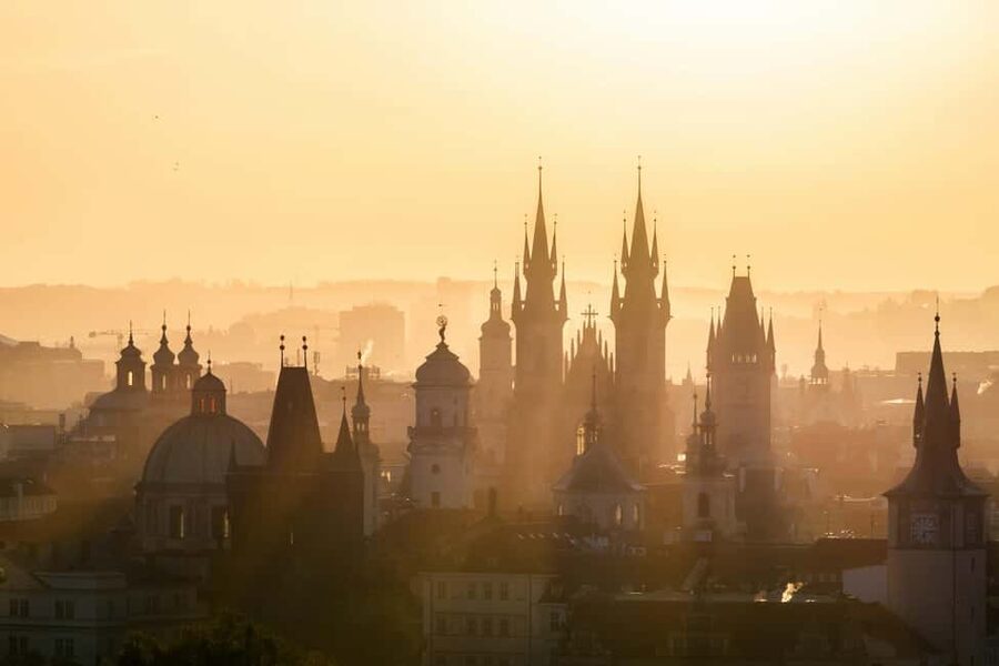 Prague: Step Into a Fairytale on This Essential Walking Tour - Church of Our Lady before Týn: the spires you can’t unsee