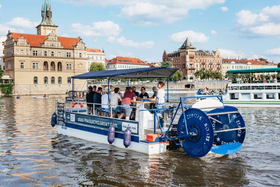 Prague: Swimming Beer Bike on A Cycle Boat - Who this beer bike is best for
