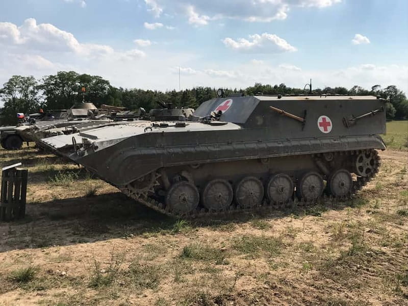Prague: Tank Ride Experience - The Camp Welcome: Safety Briefing and Getting Ready for Real Armor