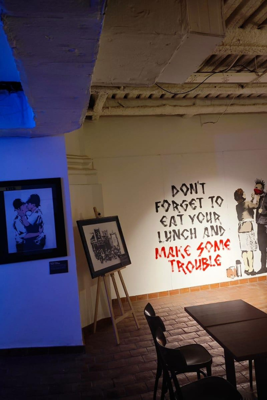 Prague: The World of Banksy Immersive Experience Ticket - A One-Day Banksy Ticket That Fits Real Prague Plans