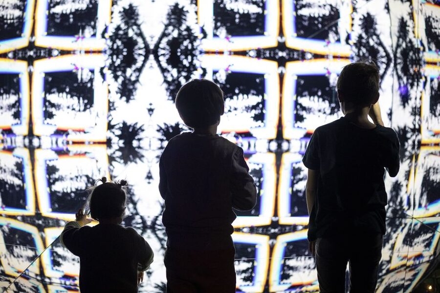 Prague: Ticket to Audiovisual Light Art at Lumia Gallery - Interactive highlights: mirror maze, sound-powered art, and Photo Beast