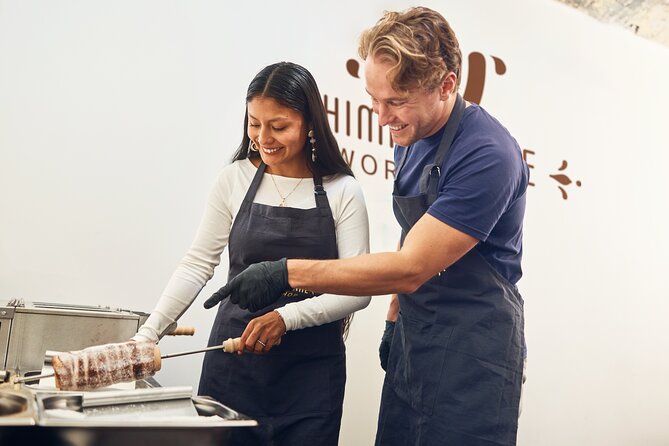 Prague: Traditional Chimney Cake (Trdelník) Making Workshop - Step-by-step: kneading, rolling, and wrapping the wooden spit