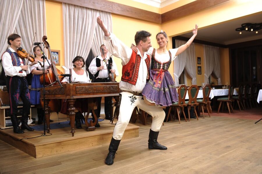 Prague: Traditional Folklore Evening with Dinner & Music - A Prague Wine Cellar Where Folk Music Turns Into a Night Out