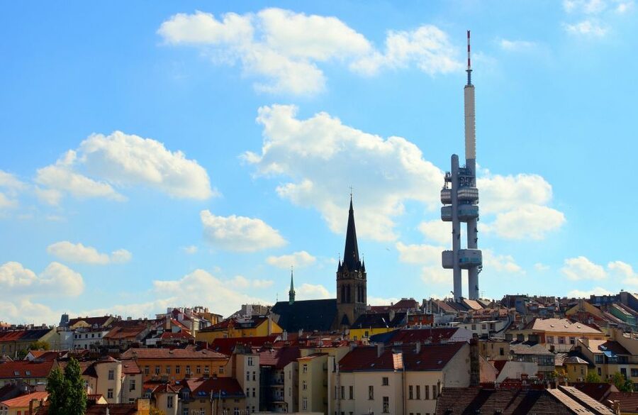 Prague TV Observatory Tower Audio Guide with Online Ticket - The bistro for a view-based dinner (food not included)