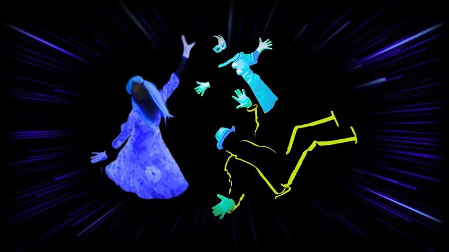 Prague: Underground Black Light Theatre Interactive Show - Inside HILT: what makes this Prague show different