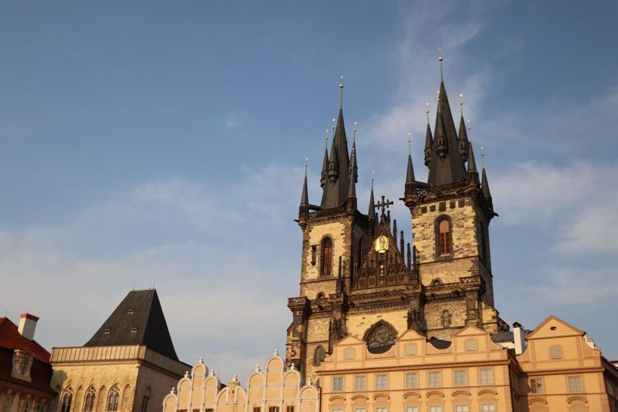 Prague: Vintage Car Ride and Walking Tour - The first hour: central Prague from the vintage-car seat