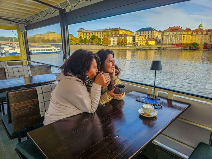 Prague: Vltava River Cruise in Jazz Style and Commentary - Charles Bridge from the deck: photos you can actually frame