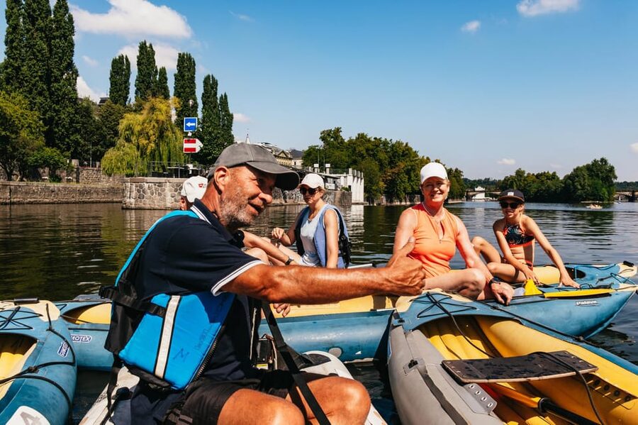 Prague: Vltava River Guided Canoeing Tour - The Swim or Wall Jump Moment: The Fun Part, With Real Gear Advice