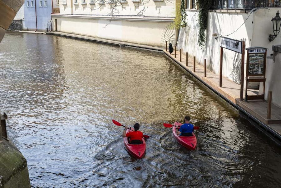 Prague: Vltava River Kayak Tour with Guide - Kayaks by Charles Bridge: Getting Started on the Vltava