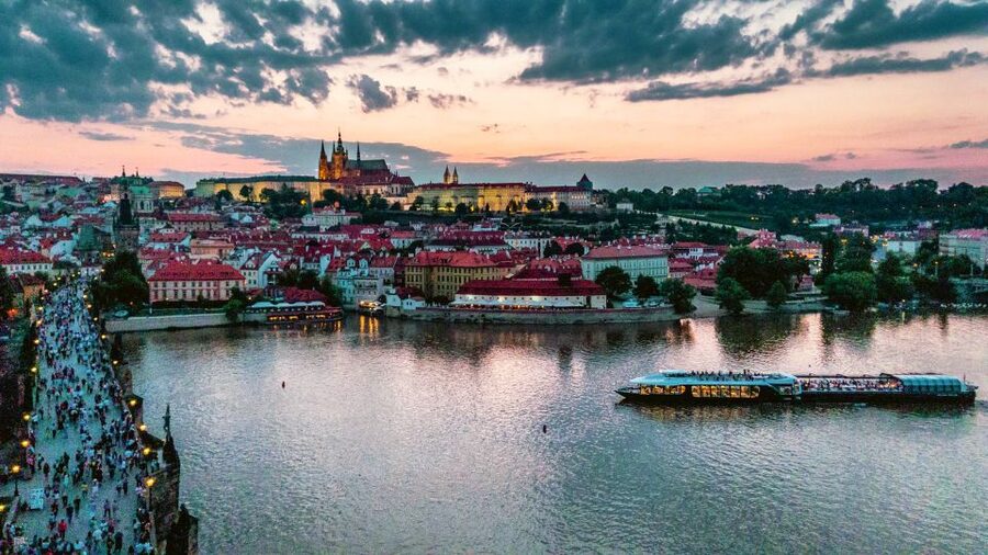 Prague: Vltava River Night Cruise with Buffet - Live Music on Deck: Atmosphere Without a Loud Mess