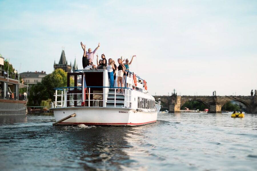 Prague: Vltava River Private Boat Party with Drinks - Sights From the Water: Prague Castle Views to Charles Bridge