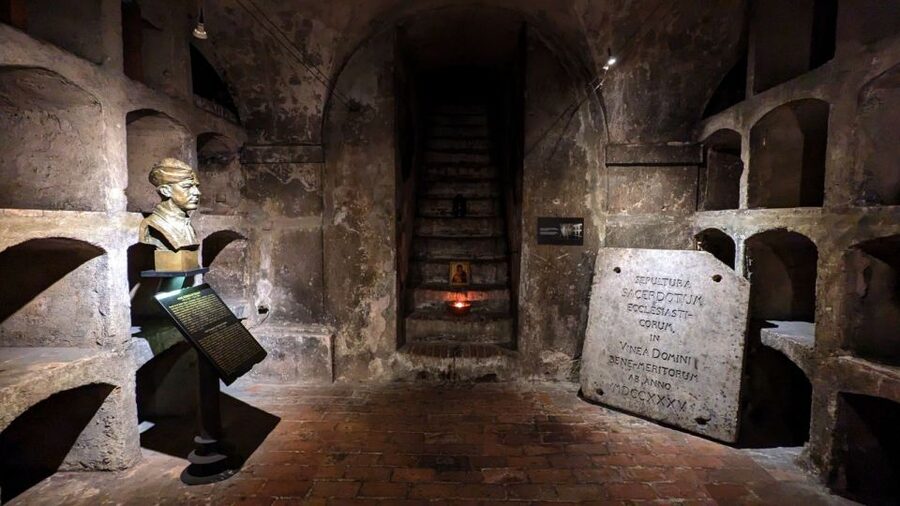 Prague: WWII Guided Tour & The Crypt of Operation Anthropoid - Operation Anthropoid below Saints Cyril and Methodius Cathedral