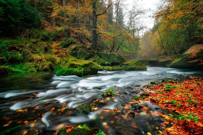 Private Custom Full day tour - Top Highlights of Bohemian & Saxon Switzerland - The Kamenice Gorge cruise: seeing sandstone from the water